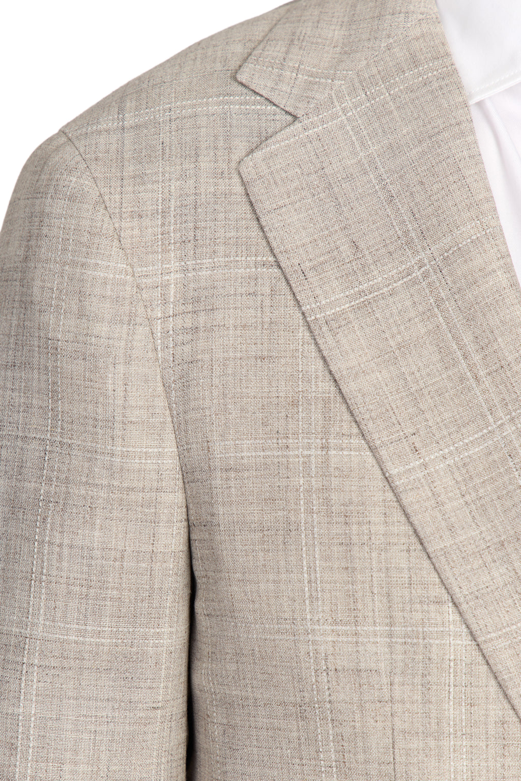 CANALI | Double Check Suit | Beige