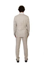 CANALI | Double Check Suit | Beige