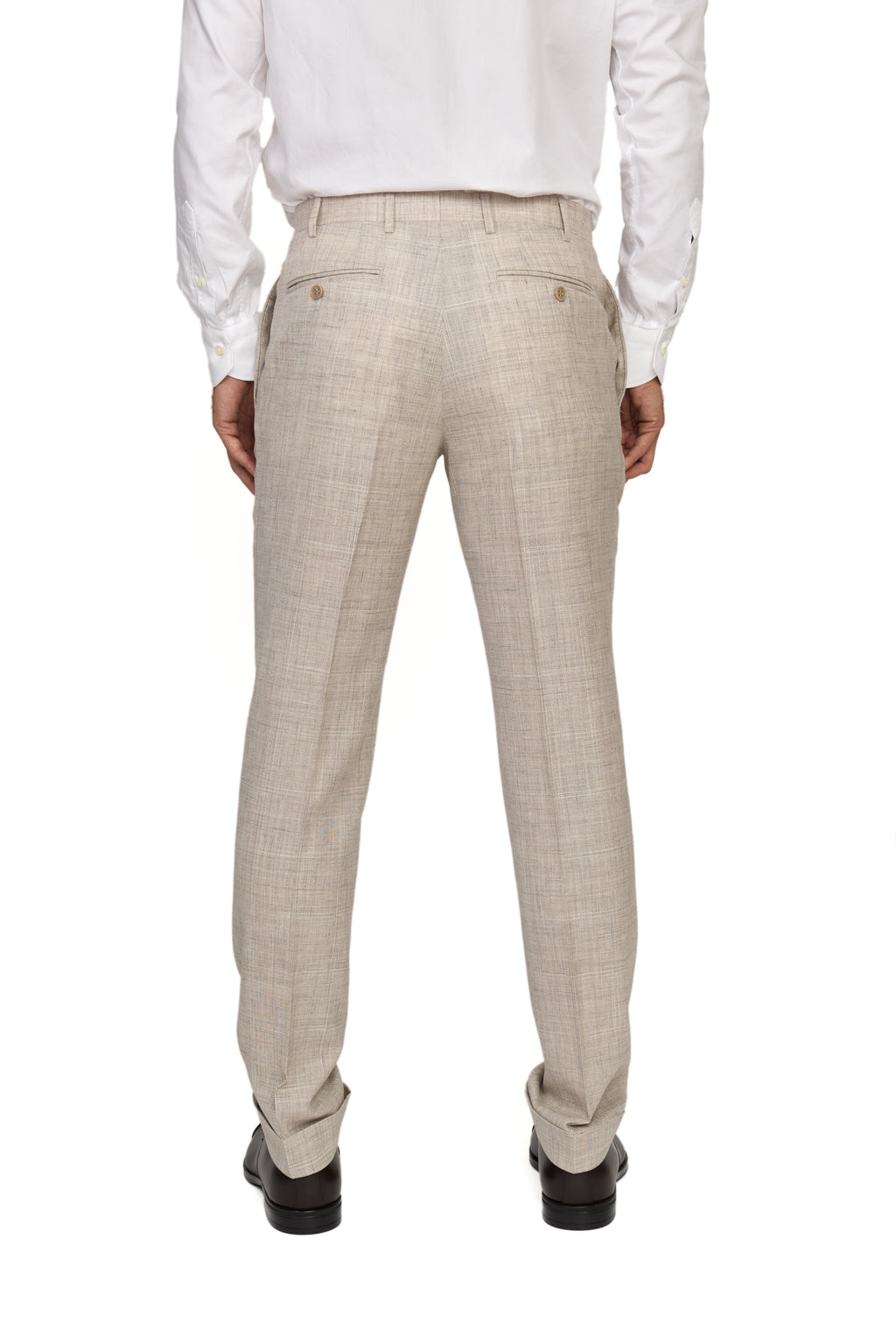 CANALI | Double Check Suit | Beige