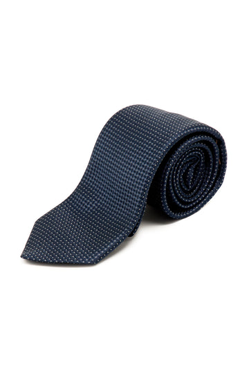 CANALI | Two Tone Tie | Navy
