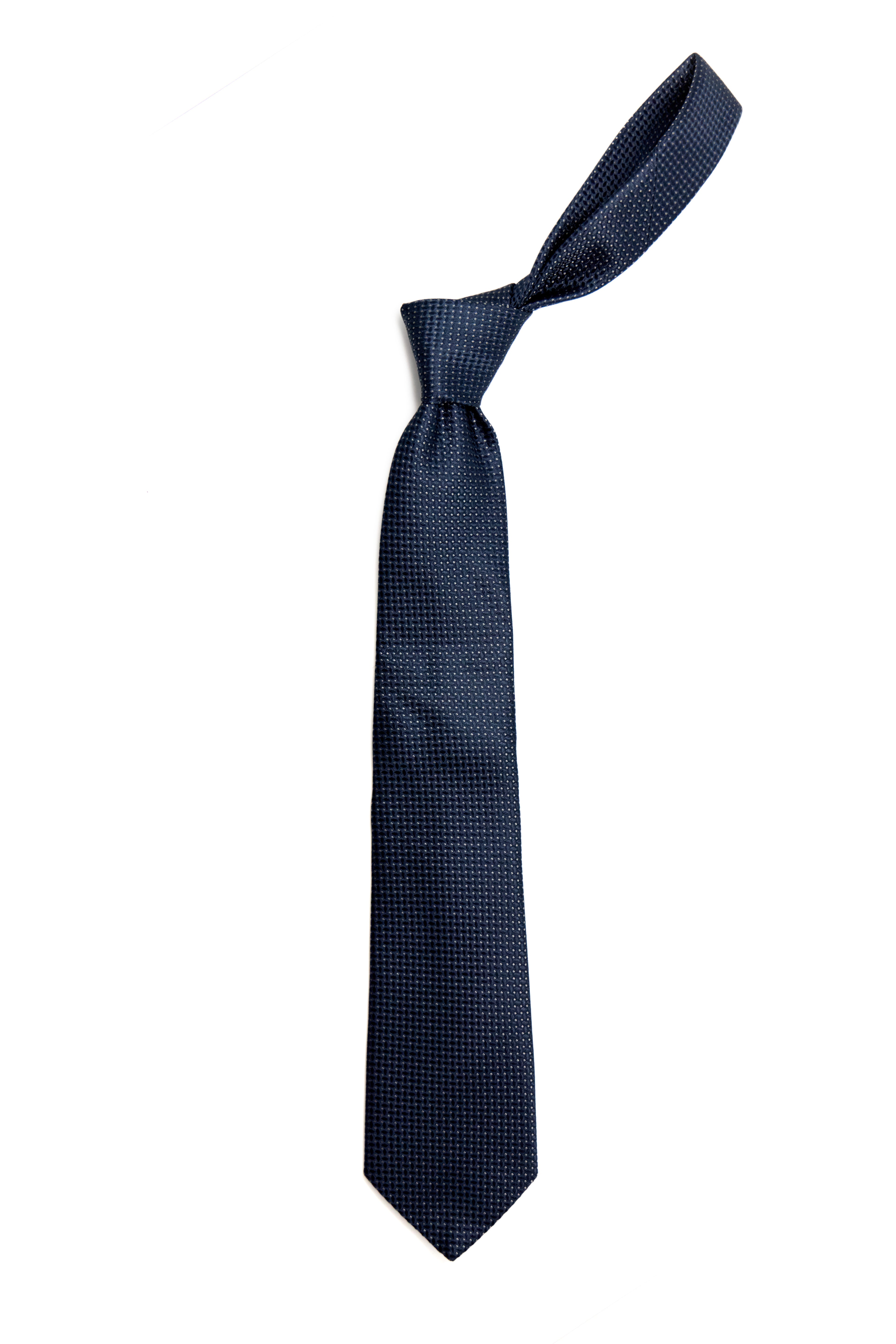 CANALI | Two Tone Tie | Navy