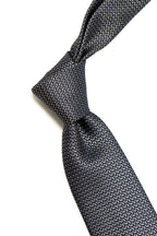 CANALI | Two Tone Tie | Dark Grey
