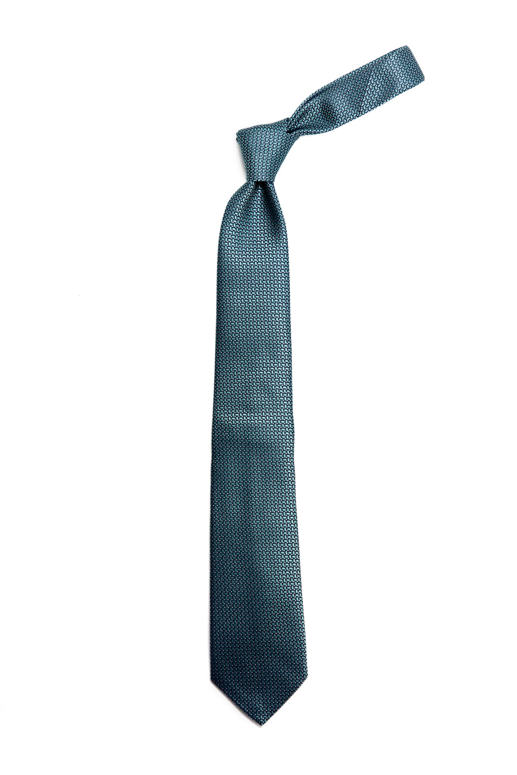 CANALI | Two Tone Tie | Teal