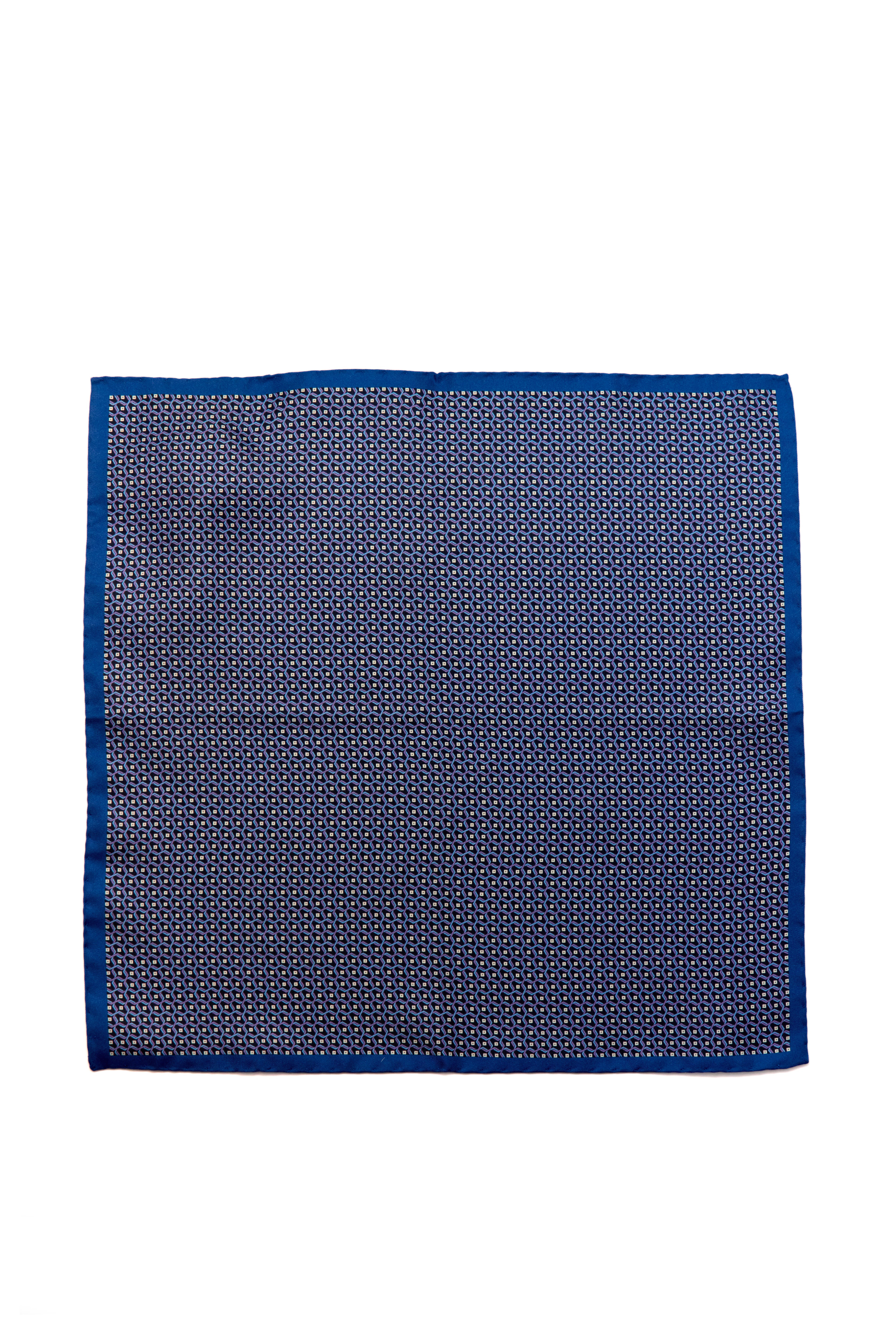 CANALI | Pocket Square Set | Purple & Navy