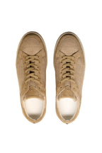 CANALI | Woven Suede Sneaker | Pale Brown