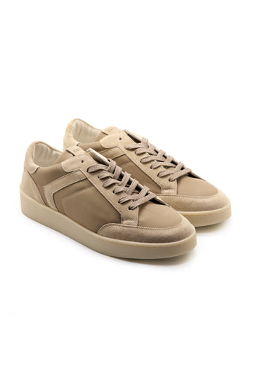 CANALI | Suede & Nylon Sneaker | Beige