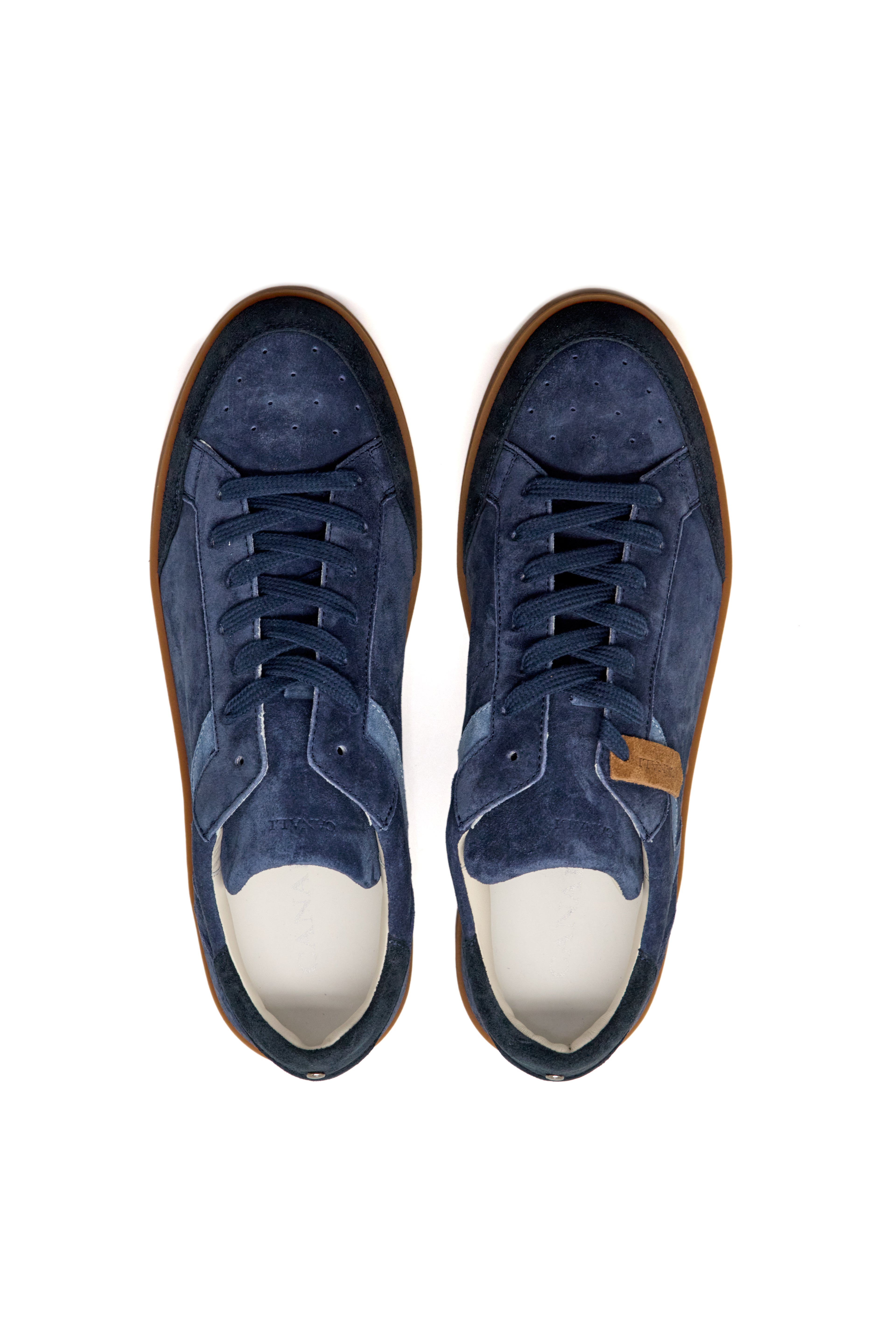 CANALI | Suede Sneaker | Dark Blue