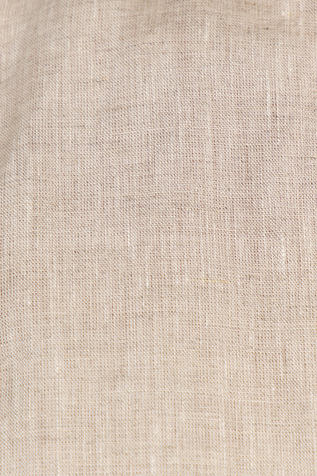 CANALI | Linen Shirt With Placket | Sand