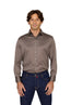 CANALI | Jersey Shirt With Placket | Latte