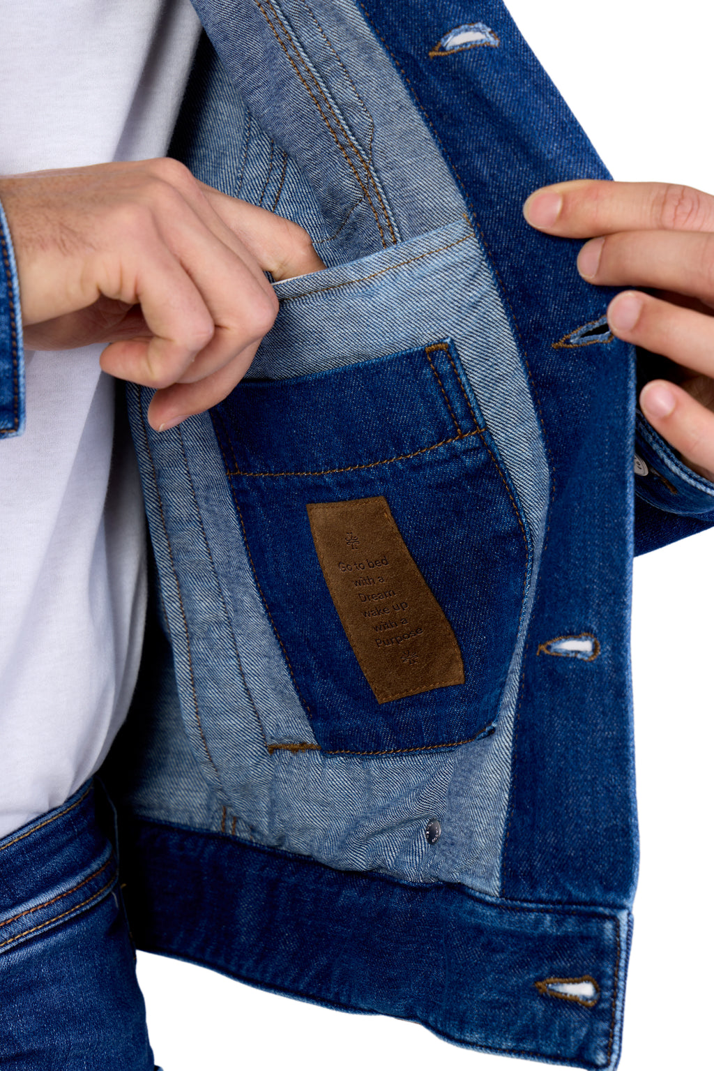 JACOB COHEN | Trucker Jacket | Blue