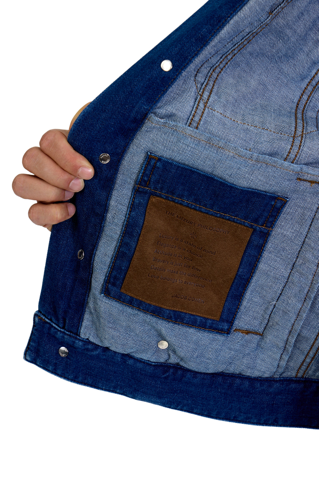 JACOB COHEN | Trucker Jacket | Blue