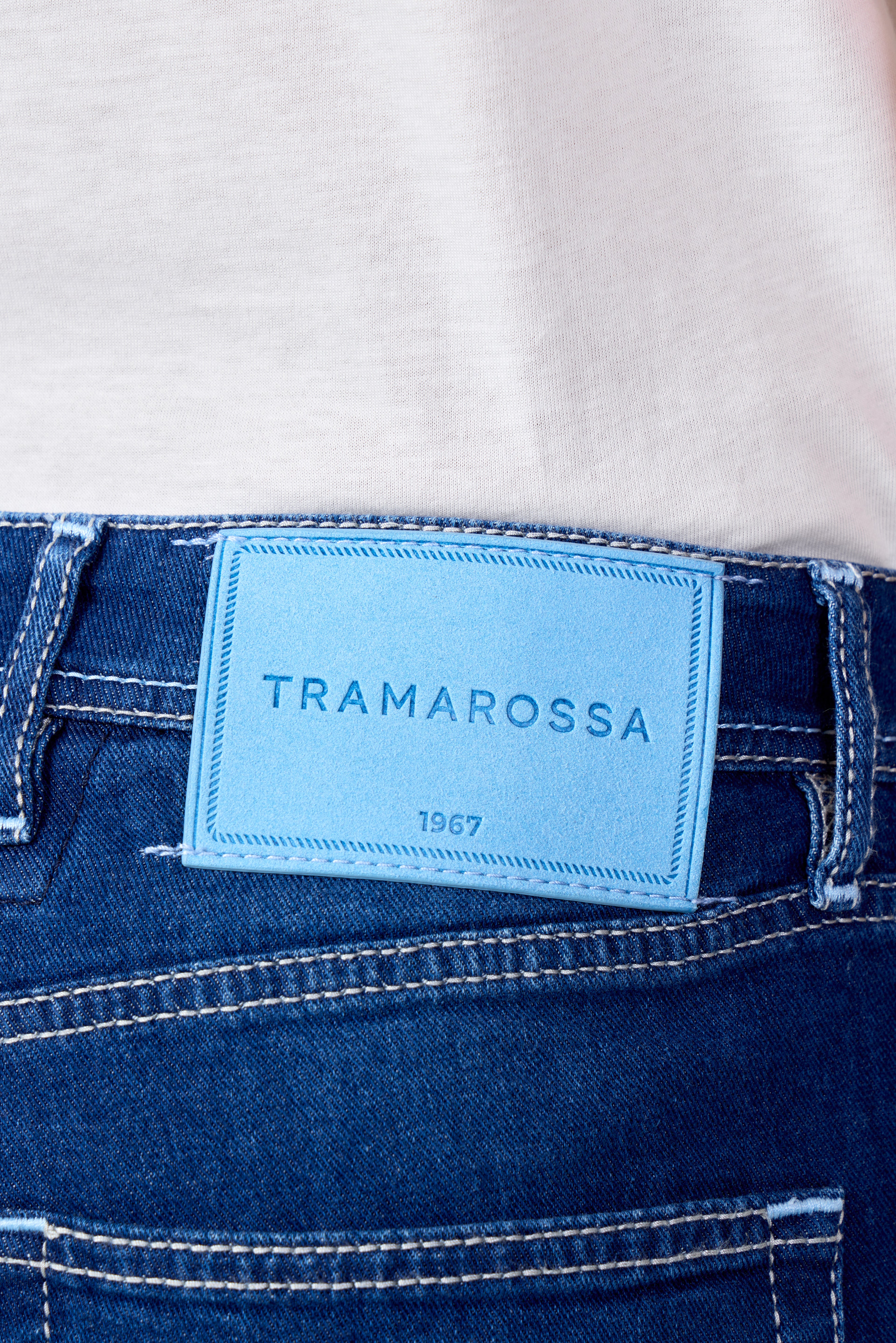 TRAMAROSSA | Denim Ascanio Shorts | Mid-Denim