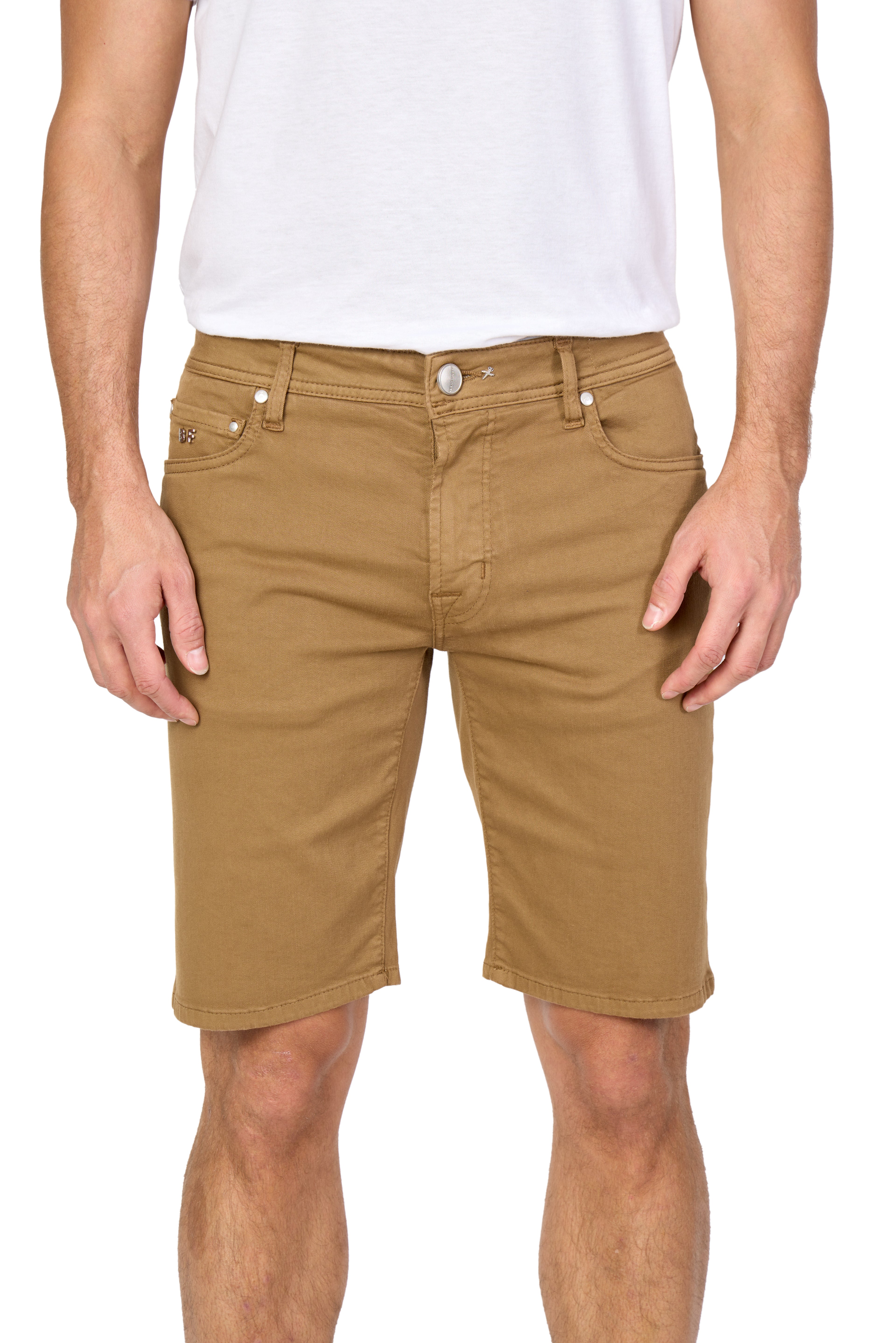 TRAMAROSSA | 5 Pocket Ascanio Shorts | Tobacco