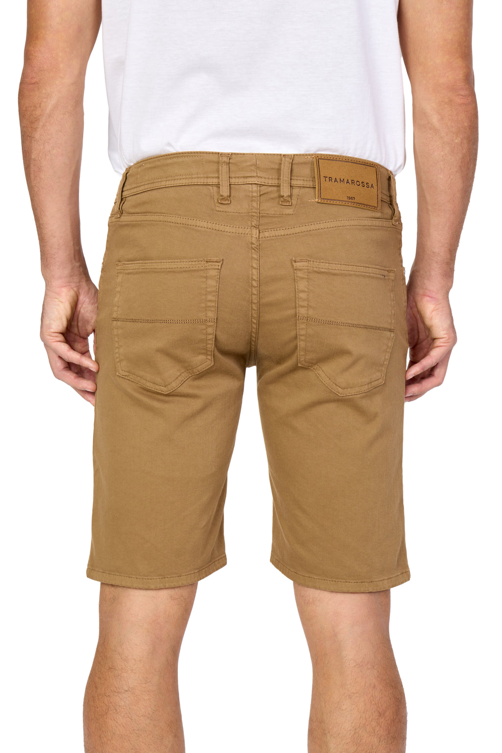 TRAMAROSSA | 5 Pocket Ascanio Shorts | Tobacco