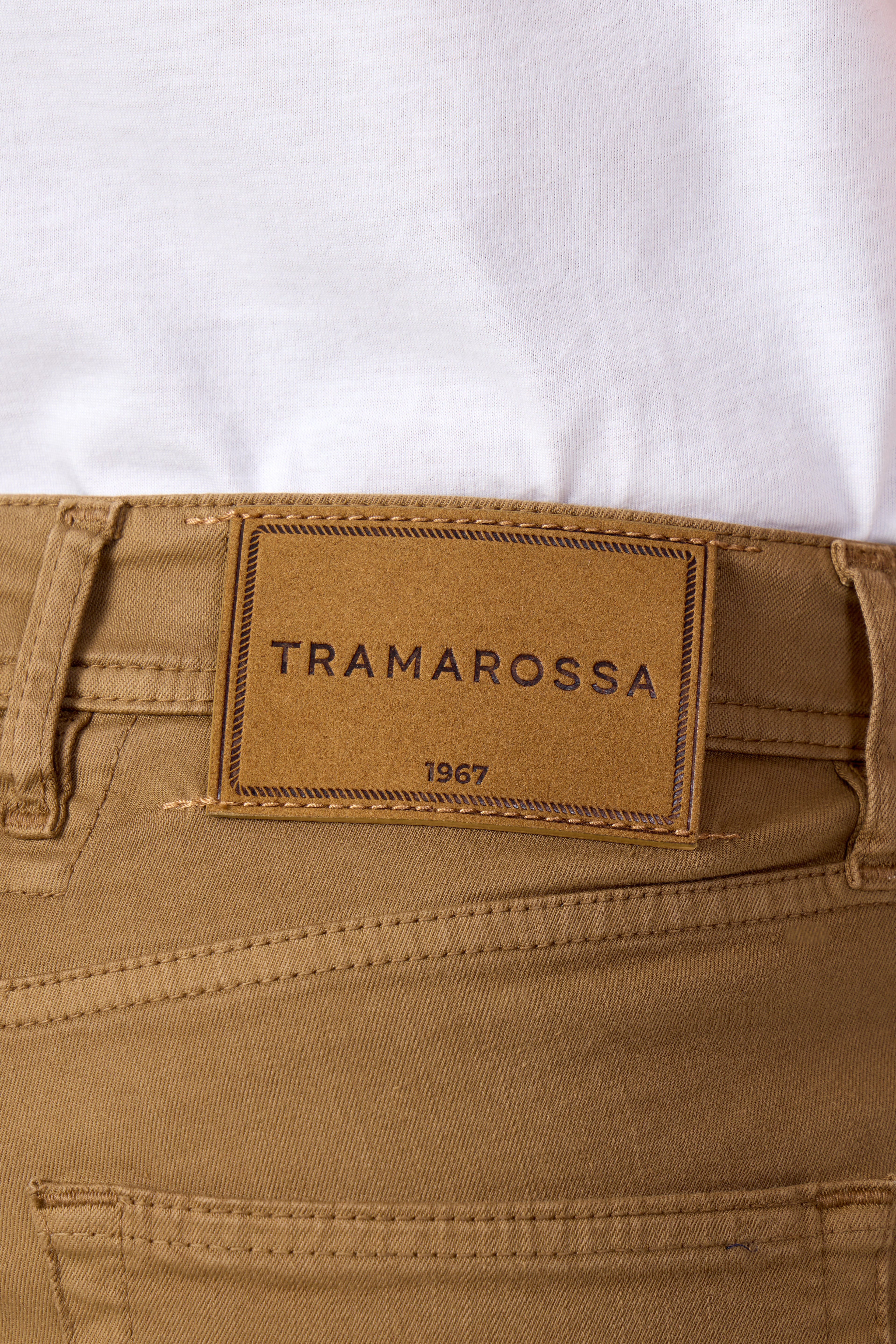 TRAMAROSSA | 5 Pocket Ascanio Shorts | Tobacco
