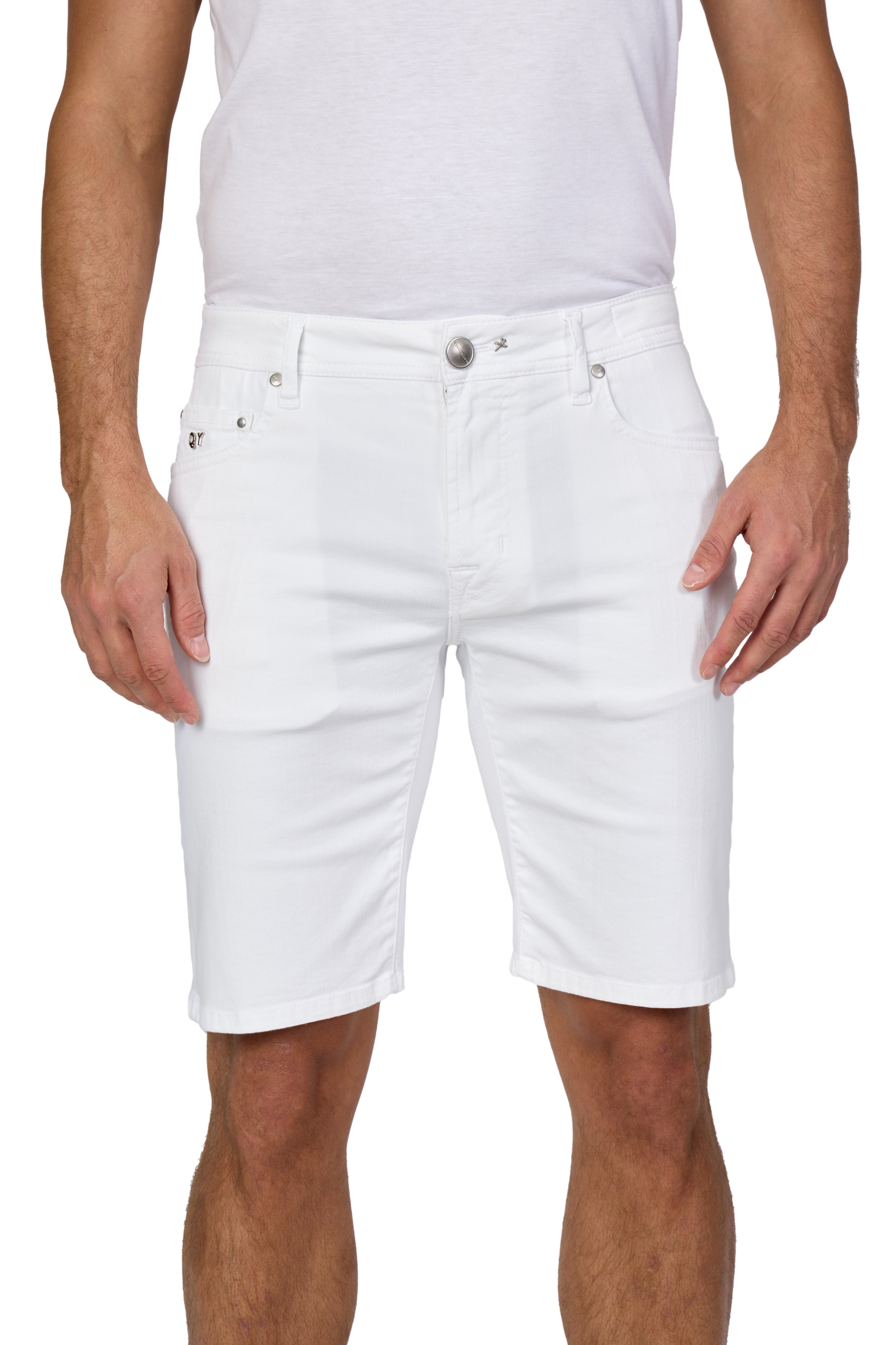 TRAMAROSSA | 5 Pocket Ascanio Shorts | White