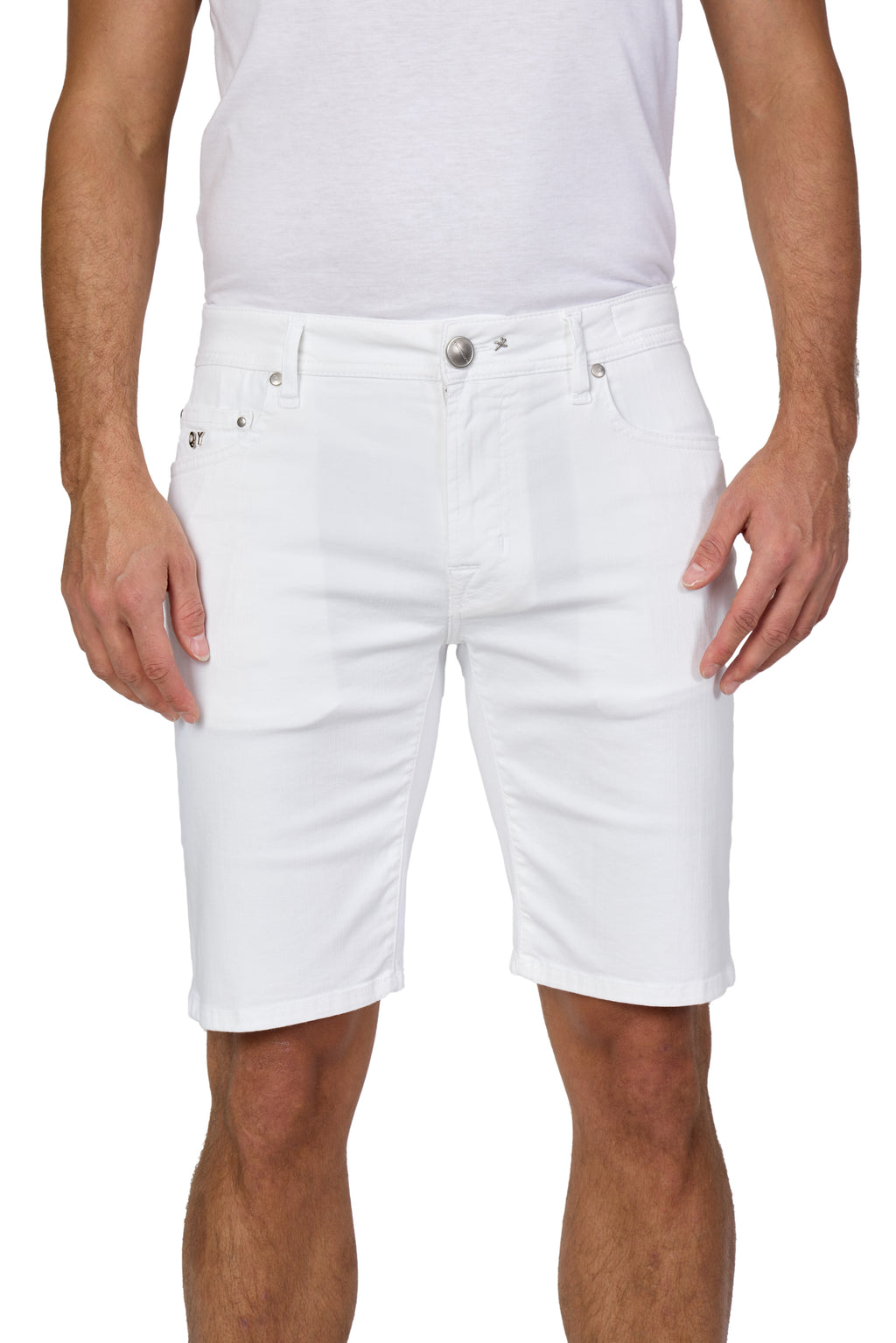 TRAMAROSSA | 5 Pocket Ascanio Shorts | White