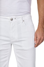 TRAMAROSSA | 5 Pocket Ascanio Shorts | White