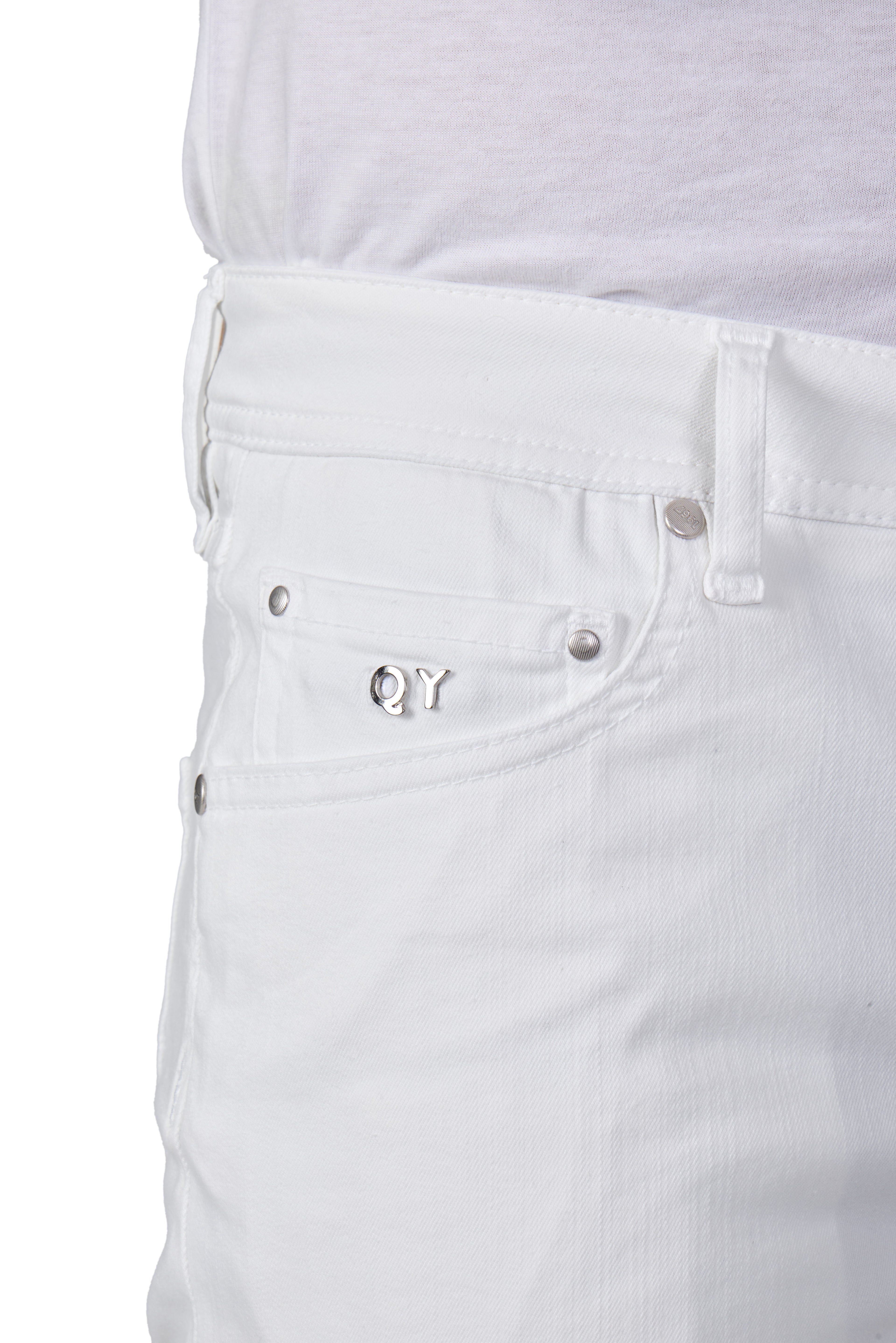 TRAMAROSSA | 5 Pocket Ascanio Shorts | White