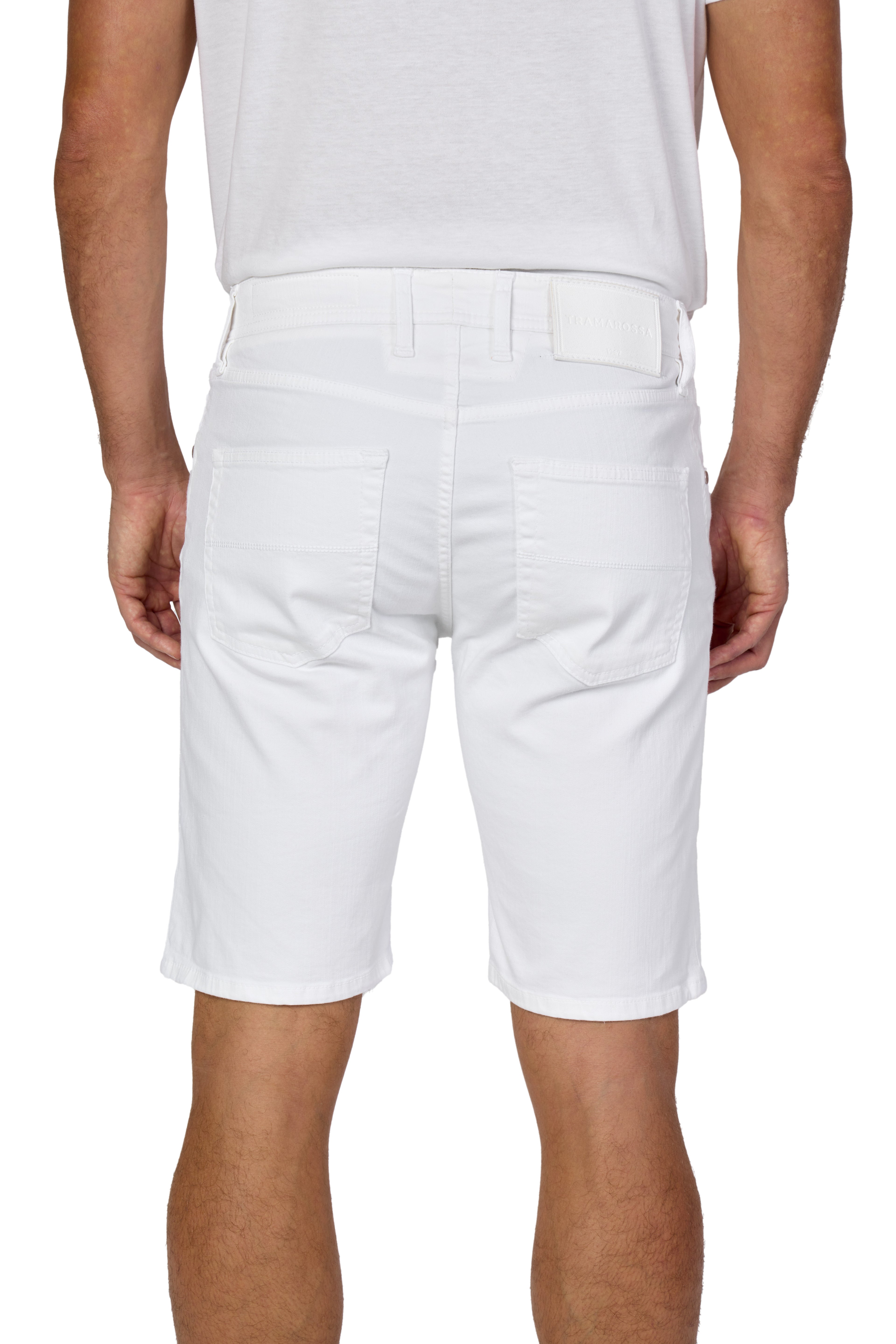 TRAMAROSSA | 5 Pocket Ascanio Shorts | White