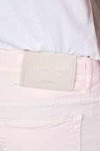 JACOB COHEN | Bard Twill Cotton Trousers | Pink