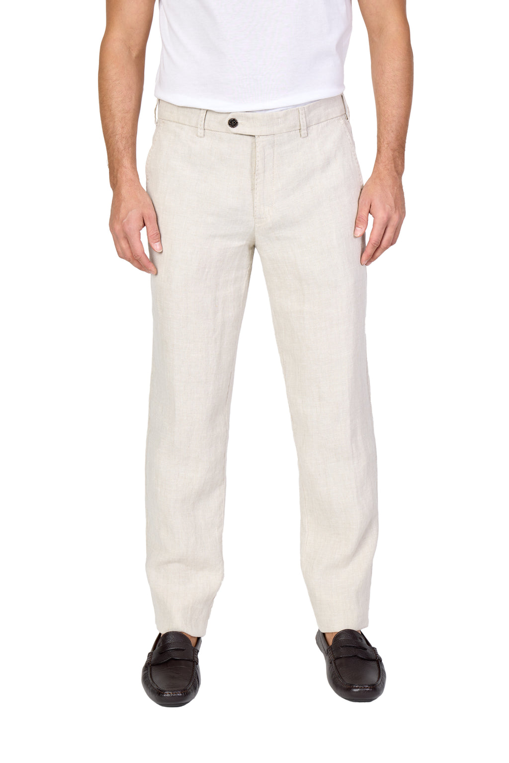 MMX | Gallus Linen Chinos | Natural Beige