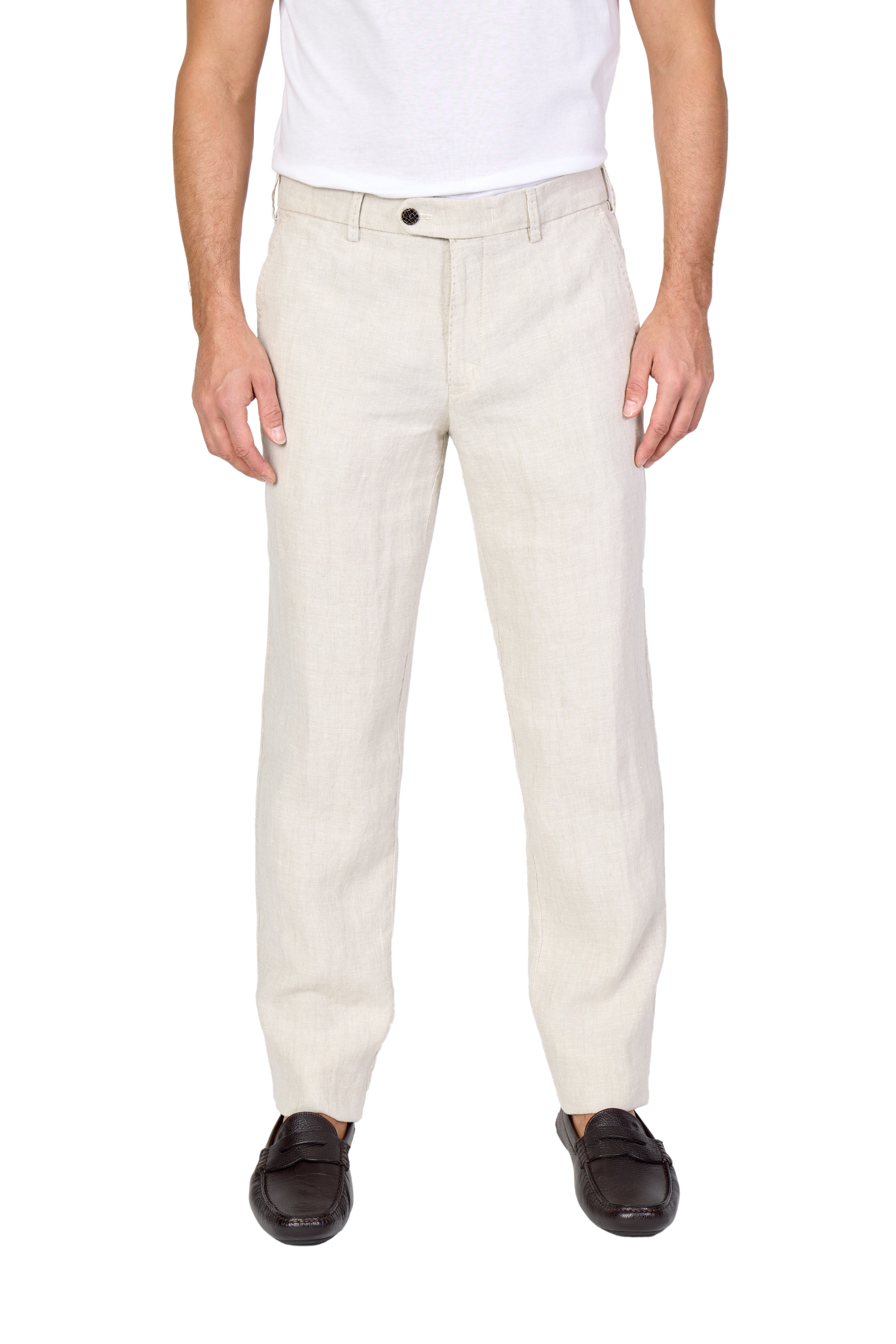 MMX | Gallus Linen Chinos | Natural Beige