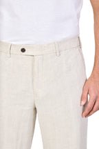 MMX | Gallus Linen Chinos | Natural Beige