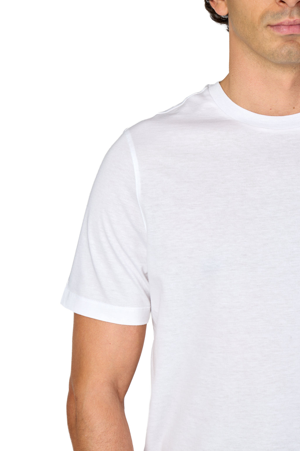CANALI | Cotton T-Shirt | White