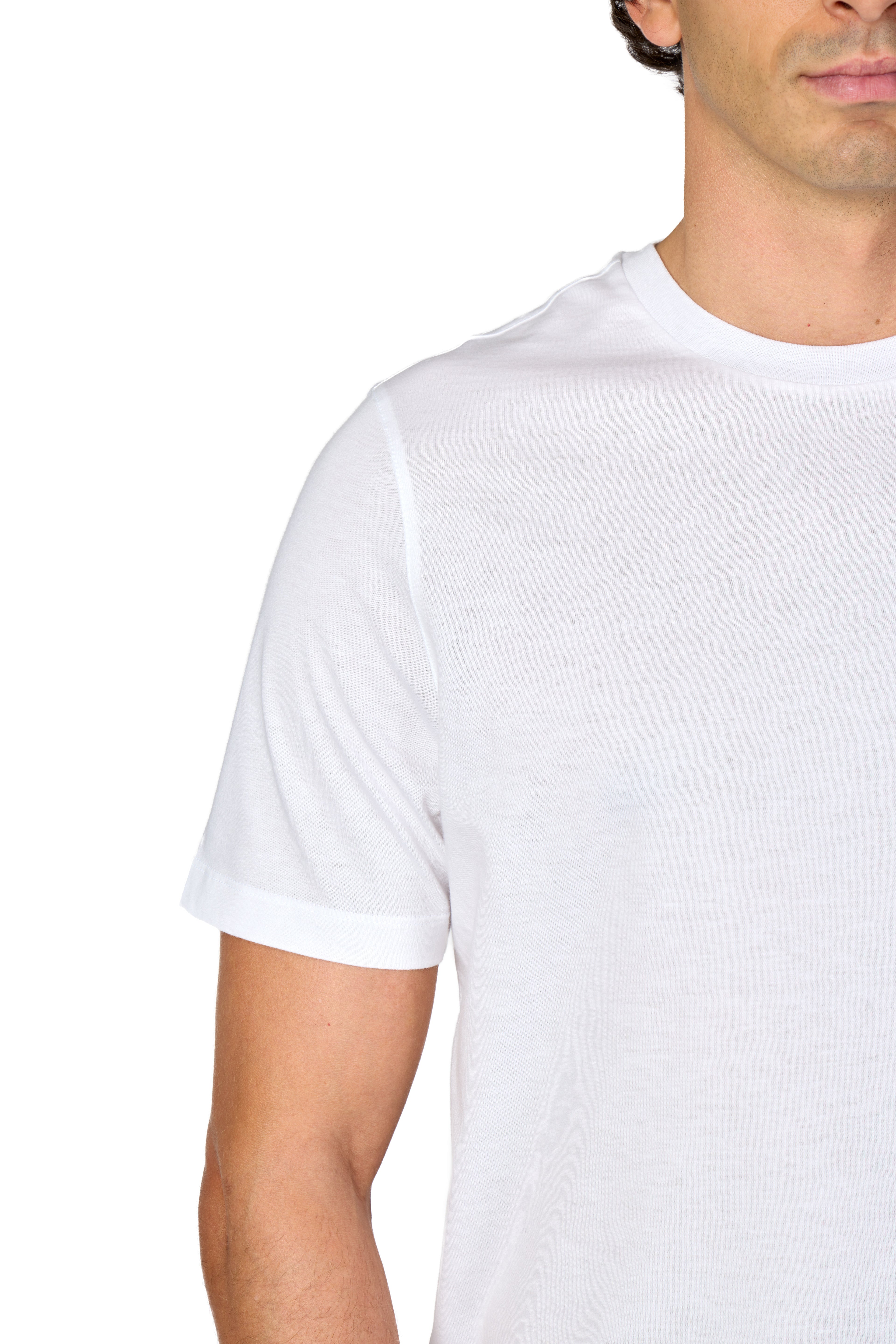 CANALI | Cotton T-Shirt | White