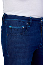 TRAMAROSSA | Michelangelo Jeans Blue Stitch | Mid-Denim