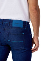 TRAMAROSSA | Michelangelo Jeans Blue Stitch | Mid-Denim