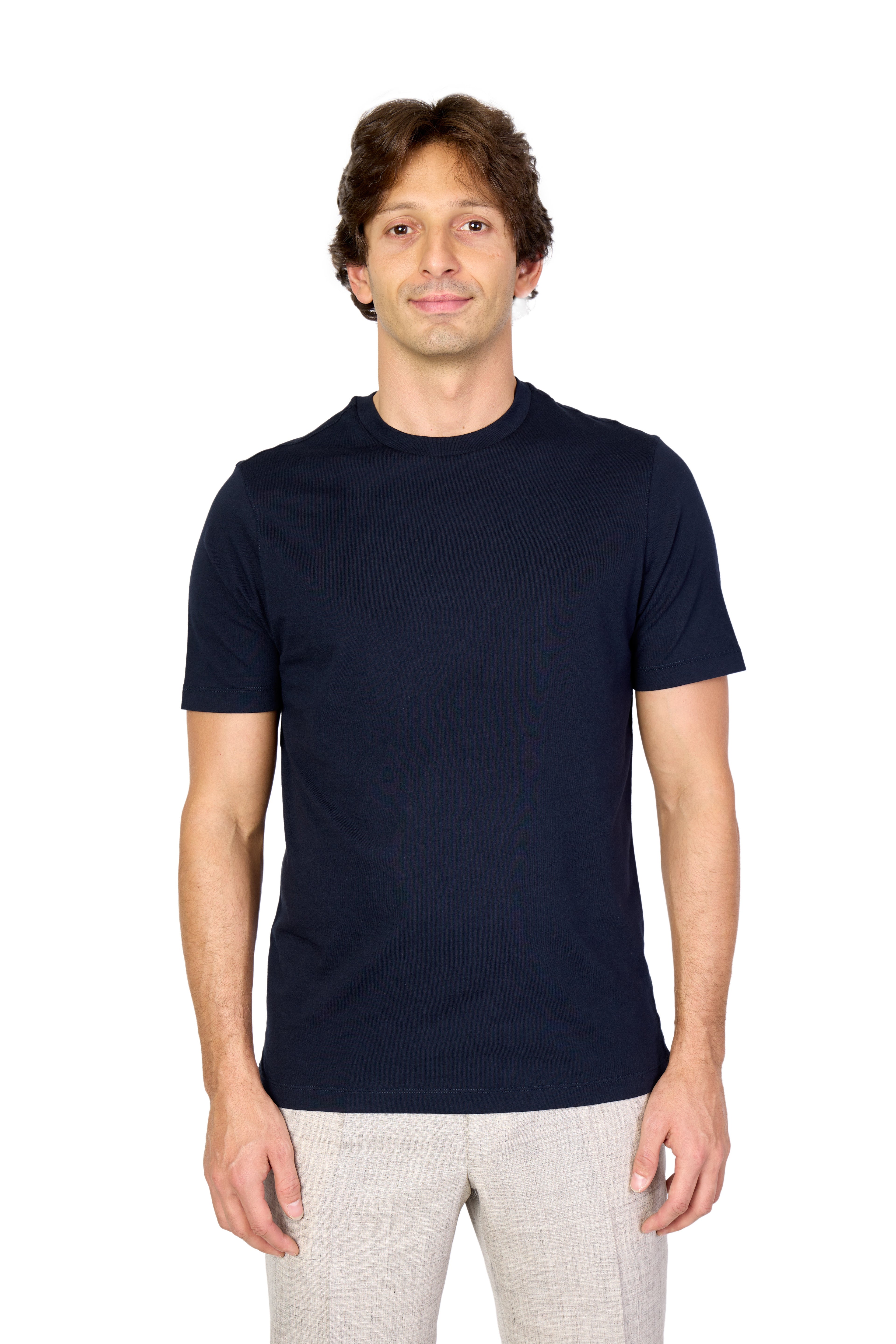CANALI | Cotton T-Shirt | Midnight Blue