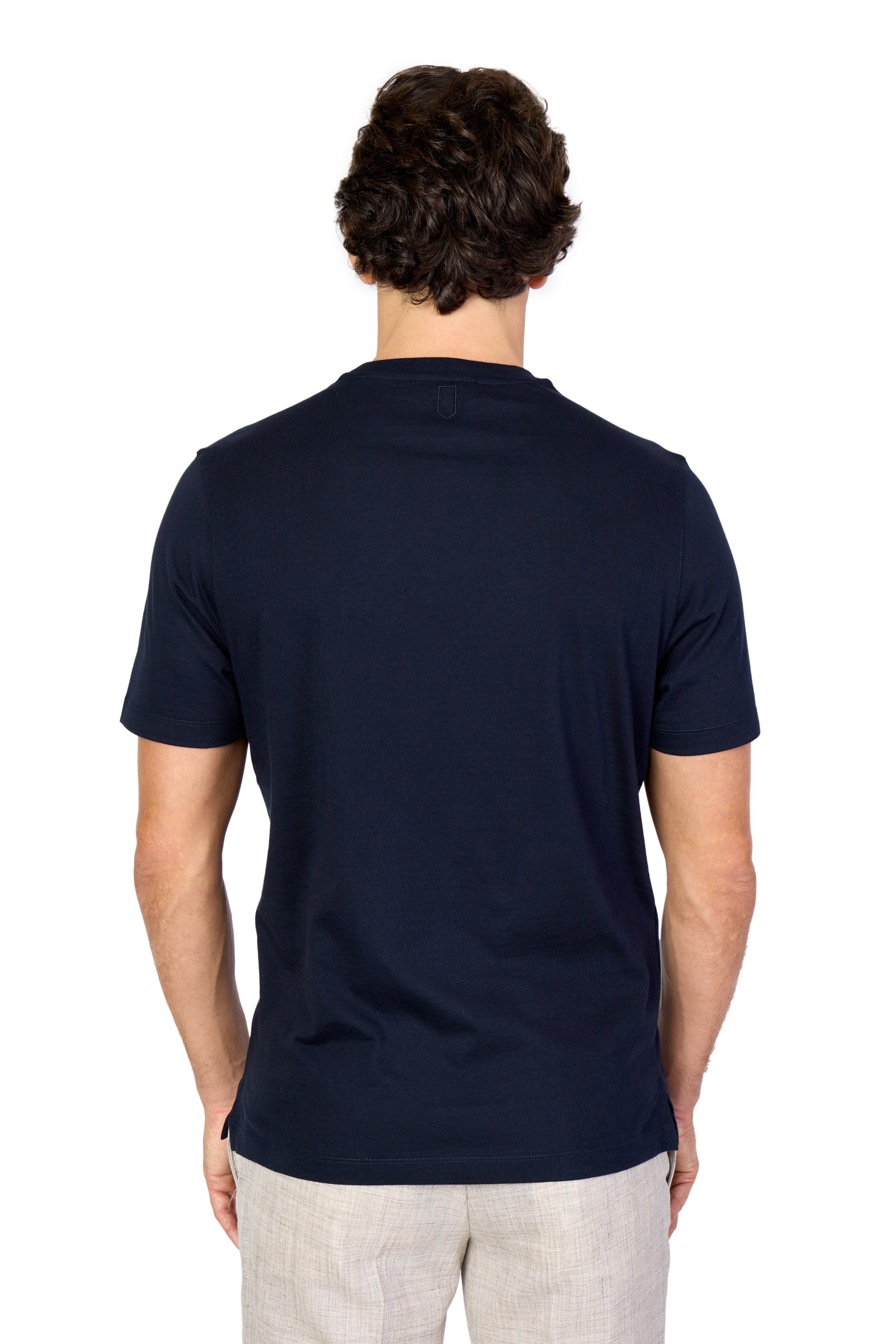 CANALI | Cotton T-Shirt | Midnight Blue