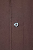 CANALI | Cotton And Silk Shirt | Chocolate