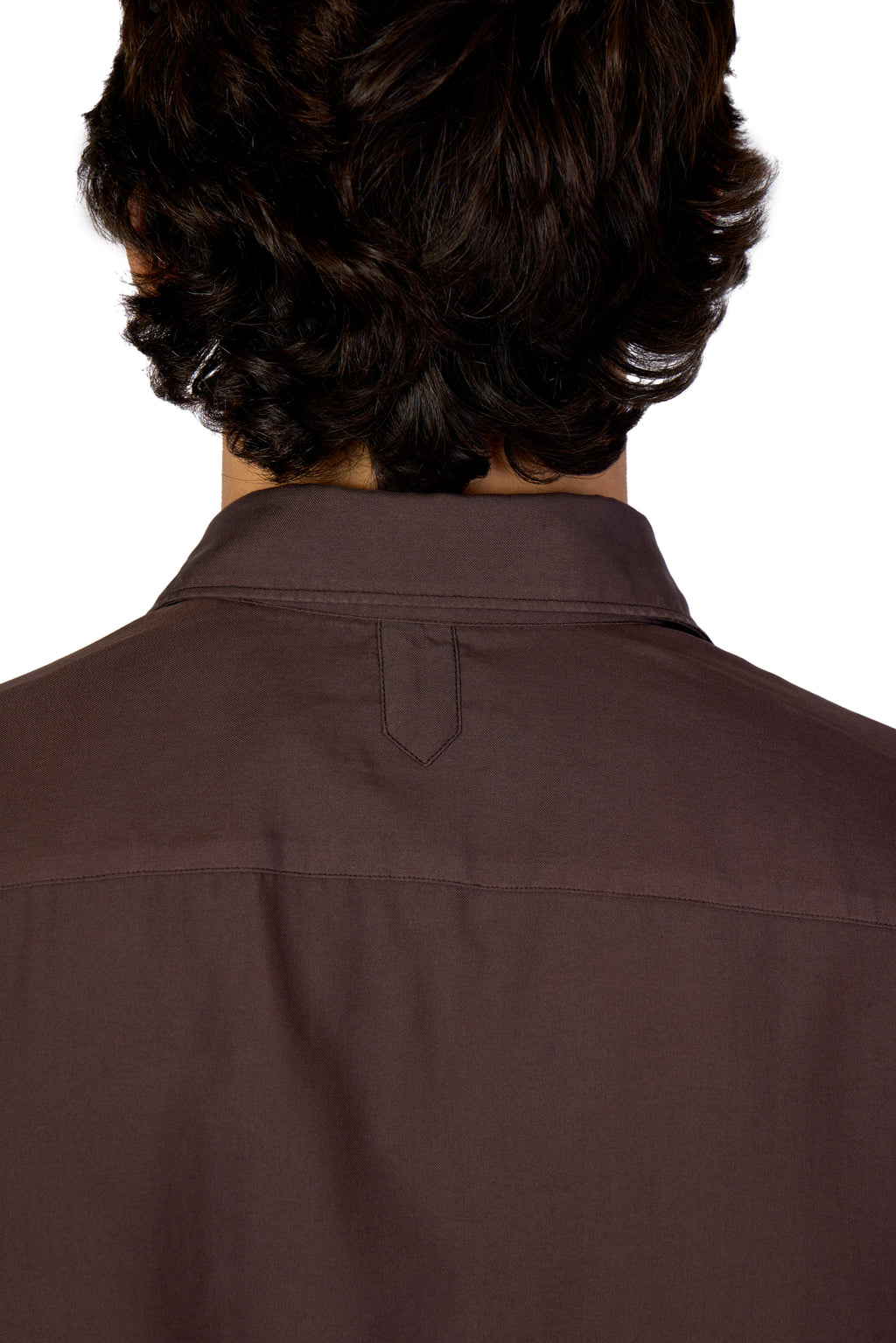 CANALI | Cotton And Silk Shirt | Chocolate