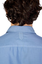 CANALI | Cotton And Silk Shirt | Dusty Blue