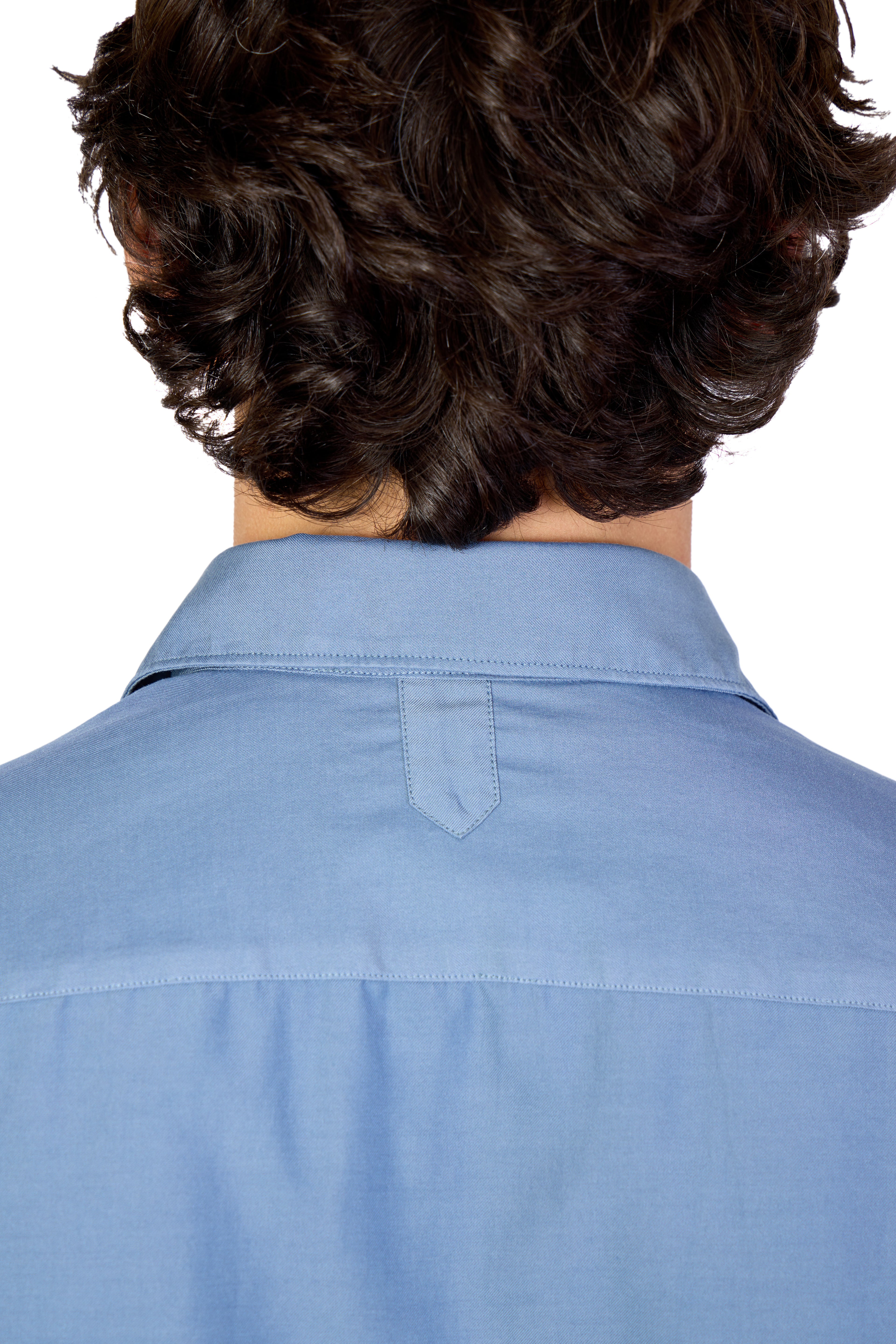 CANALI | Cotton And Silk Shirt | Dusty Blue