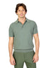 BRIONI | Basket Weave Polo | Forest