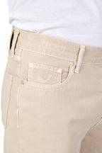 JACOB COHEN | Edo Lightweight Twill Trousers | Beige