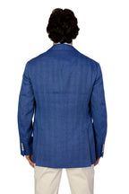 BRUNELLO CUCINELLI | Herringbone Jacket | Blue
