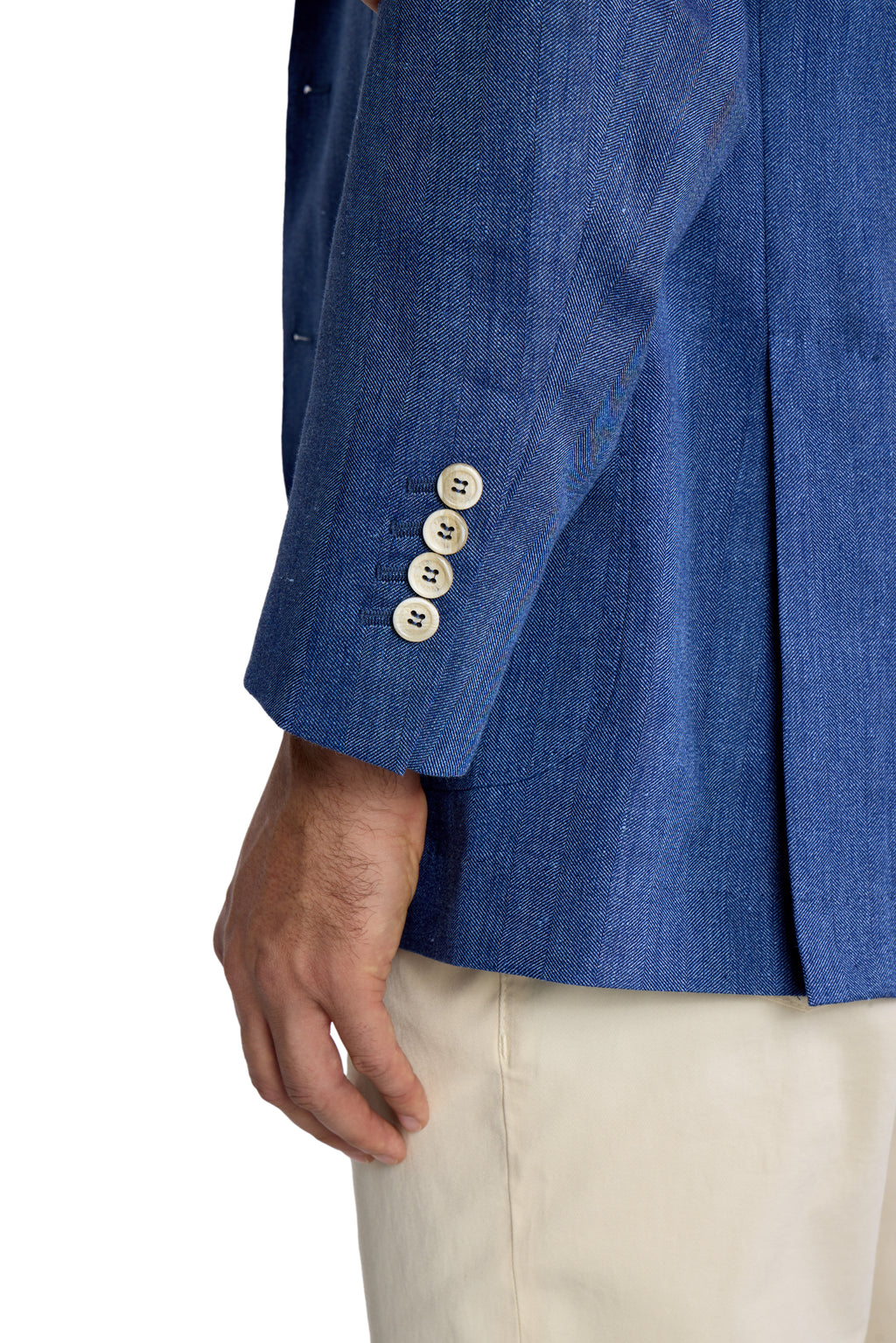 BRUNELLO CUCINELLI | Herringbone Jacket | Blue