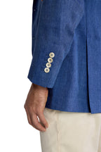 BRUNELLO CUCINELLI | Herringbone Jacket | Blue