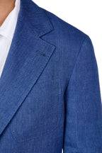 BRUNELLO CUCINELLI | Herringbone Jacket | Blue