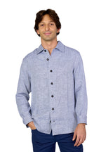 BRUNELLO CUCINELLI | Shirt With Crete Details | Dark Blue