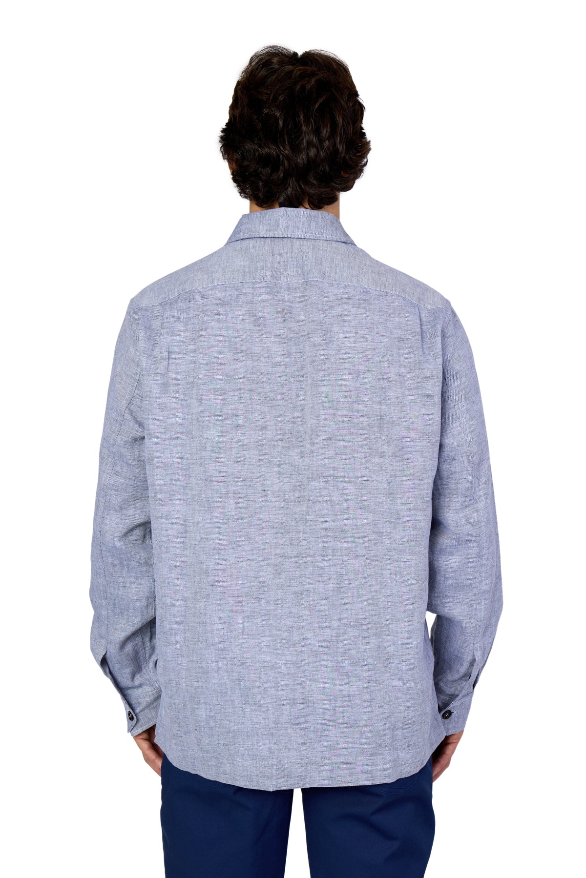 BRUNELLO CUCINELLI | Shirt With Crete Details | Dark Blue