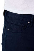 JACOB COHEN | Edo Lightweight Twill Trousers | Navy