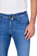 JACOB COHEN | Bard Jeans With Safari Patch | Denim
