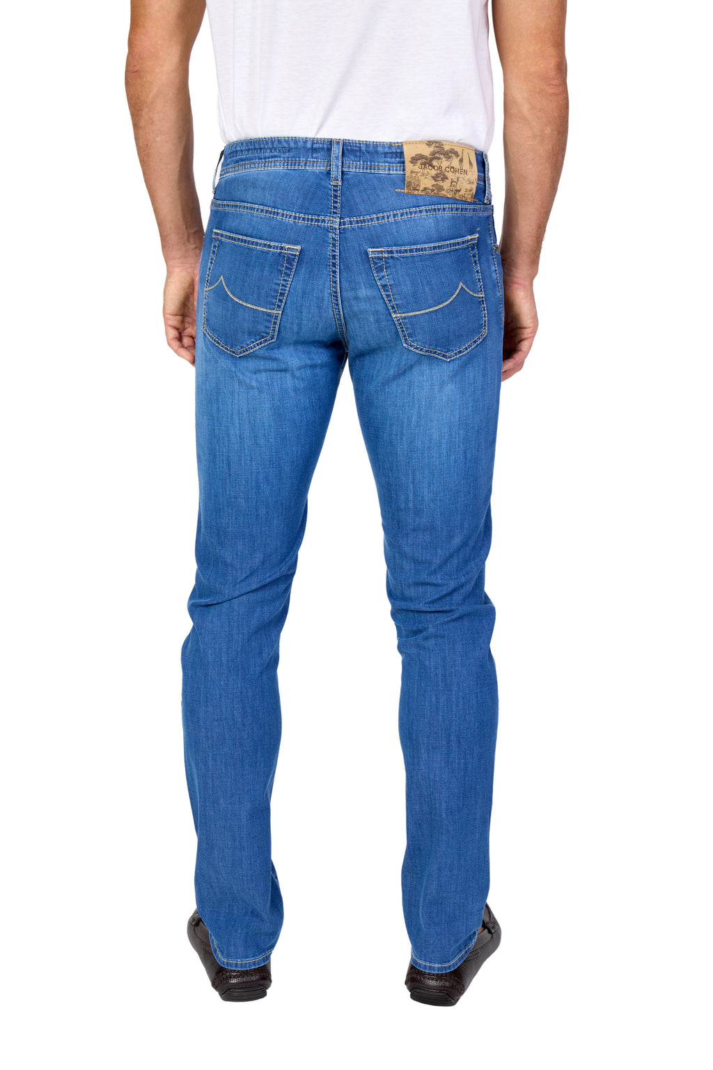 JACOB COHEN | Bard Jeans With Safari Patch | Denim