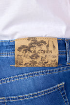 JACOB COHEN | Bard Jeans With Safari Patch | Denim